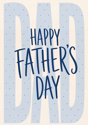 Classic Father's Day Front